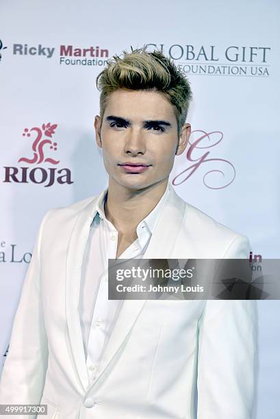 Christian Acosta attends the Global Gift Foundation Dinner at Auberge Residences & Spa sales office on December 3, 2015 in Miami, Florida.