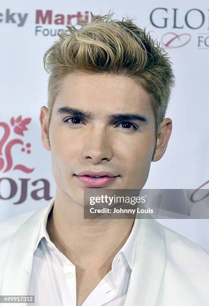 Christian Acosta attends the Global Gift Foundation Dinner at Auberge Residences & Spa sales office on December 3, 2015 in Miami, Florida.