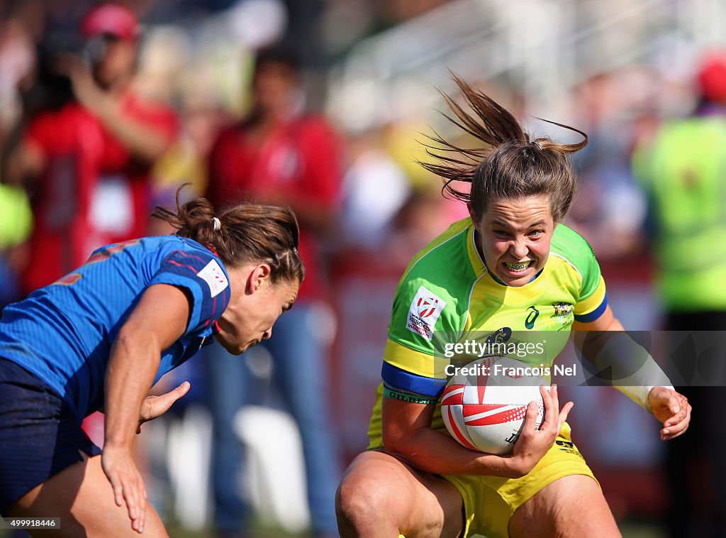 Emirates Dubai Rugby Sevens: HSBC World Rugby Sevens Series - Day Two
