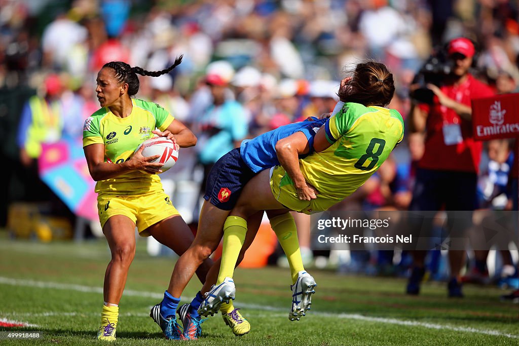 Emirates Dubai Rugby Sevens: HSBC World Rugby Sevens Series - Day Two