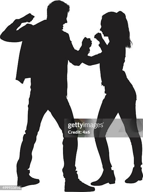 stockillustraties, clipart, cartoons en iconen met couple fighting - boyfriend