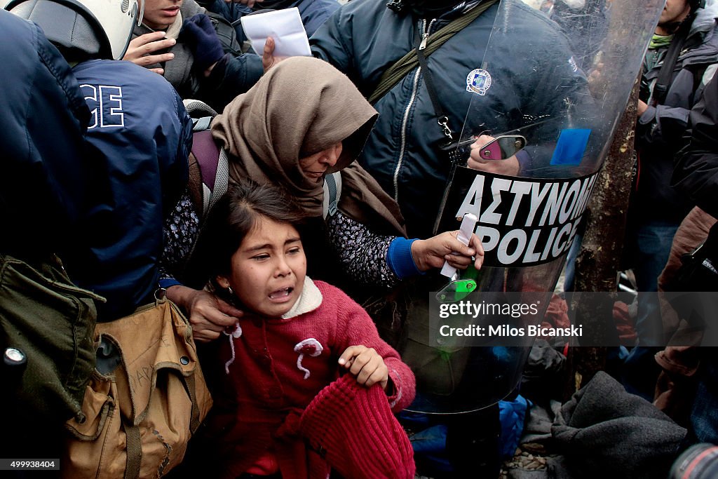 Migrants Stuck On Greek Border As New Restrictions Are Enforced