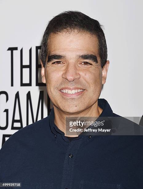 Video game developer Ed Boon arrives at The Game Awards 2015 - Arrivals at Microsoft Theater on December 3, 2015 in Los Angeles, California.