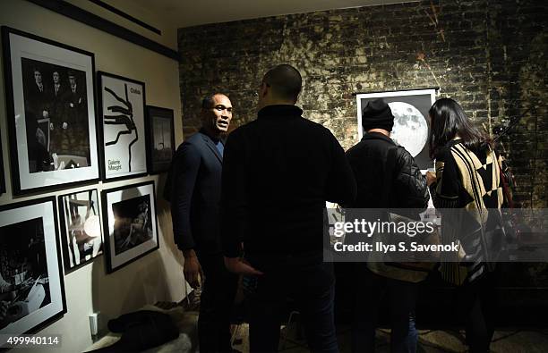 Atmosphere during Bespoken x TRNK Holiday Pop Up Shop on December 3, 2015 in New York City.