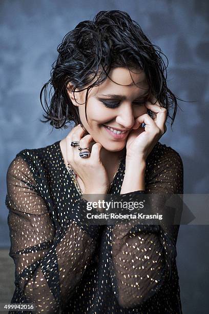 Actress Christiane Filangeri is photographed for Self Assignment on November 24, 2015 in Rome, Italy.