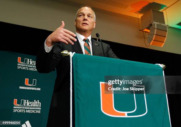 University of Miami Introduces Mark Richt University of Miami Introduces Mark Richt