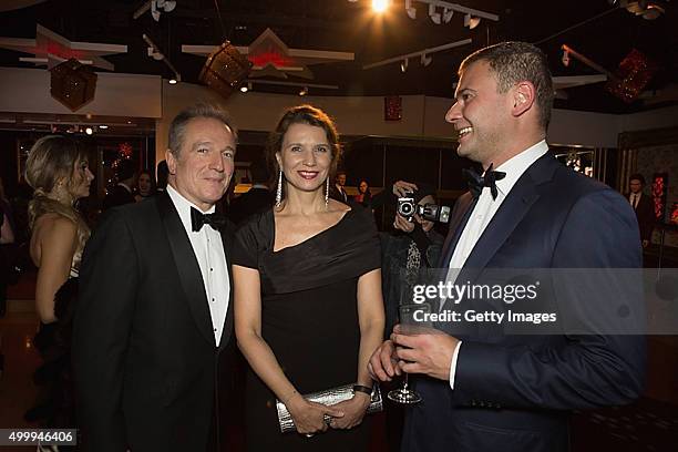 Georges De Keerle attends Eastern Seasons' Gala Dinner at Madame Tussauds on November 30 2015, in London, England.