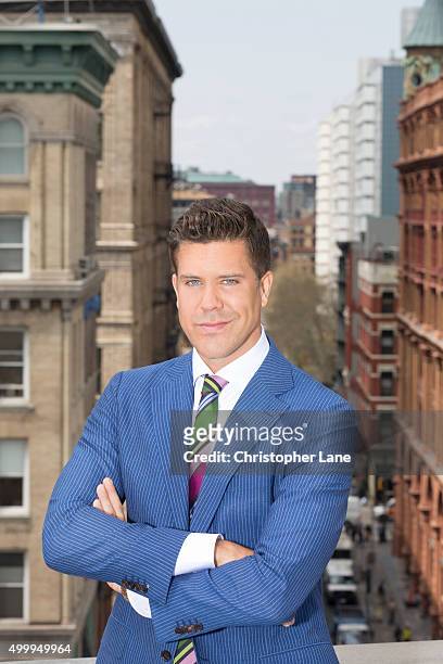 Reality TV personality/real estate agent Fredrik Eklund is photographed for The Times on April 21 in New York City. PUBLISHED IMAGE