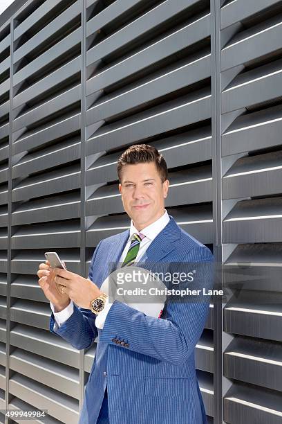 Reality TV personality/real estate agent Fredrik Eklund is photographed for The Times on April 21 in New York City.