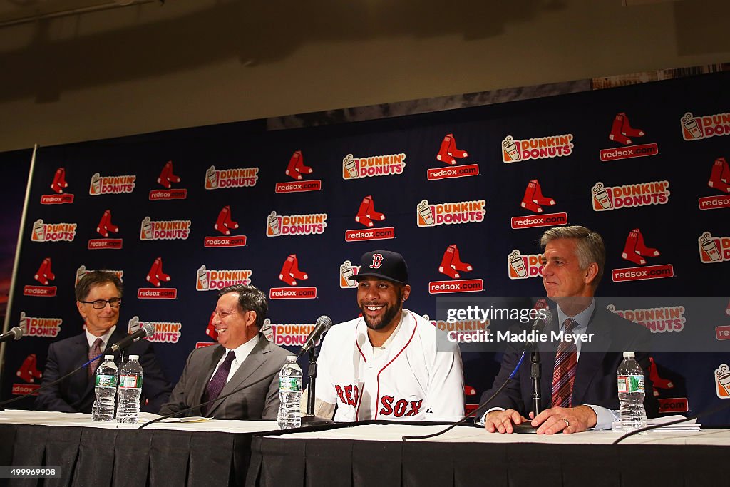 Boston Red Sox Introduce David Price