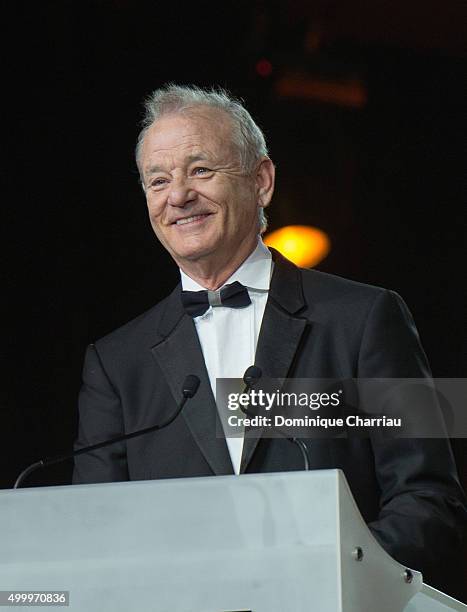 Bill Murray attends the Tribute To Bill Murray during the 15th Marrakech International Film Festival on December 4, 2015 in Marrakech, Morocco.