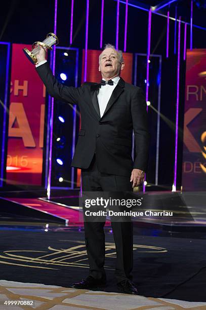 Bill Murray attends the Tribute To Bill Murray during the 15th Marrakech International Film Festival on December 4, 2015 in Marrakech, Morocco.