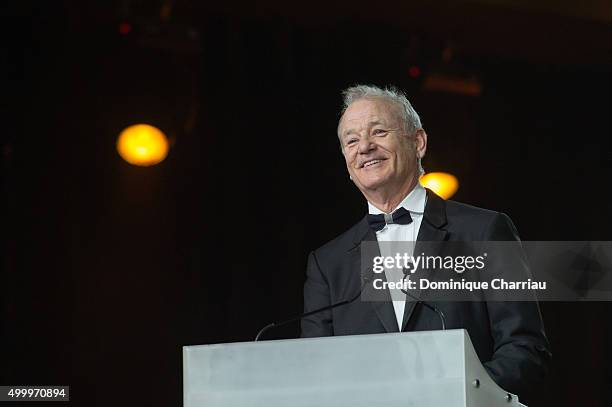 Bill Murray attends the Tribute To Bill Murray during the 15th Marrakech International Film Festival on December 4, 2015 in Marrakech, Morocco.