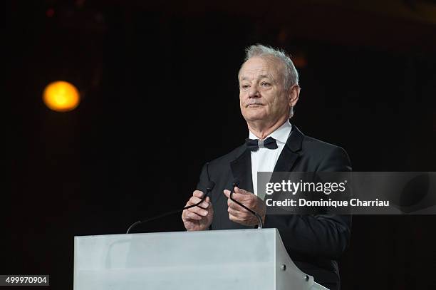 Bill Murray attends the Tribute To Bill Murray during the 15th Marrakech International Film Festival on December 4, 2015 in Marrakech, Morocco.