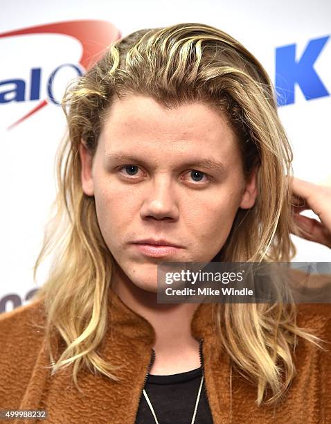 Recording artist Conrad Sewell attends 102.7 KIIS FMs Jingle Ball 2015 Presented by Capital One at STAPLES CENTER on December 4, 2015 in Los...