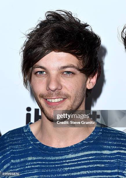 Recording artist Louis Tomlinson of One Direction attends 102.7 KIIS FMs Jingle Ball 2015 Presented by Capital One at STAPLES CENTER on December 4,...