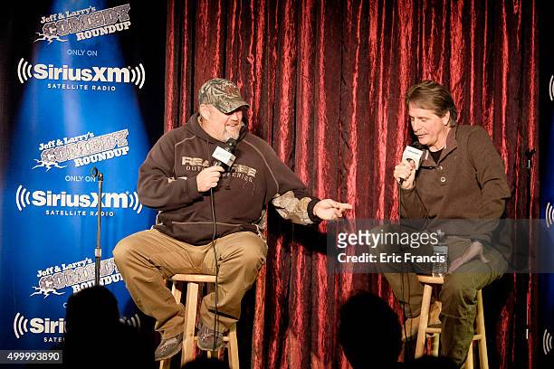 Larry The Cable Guy and Jeff Foxworthy perform at the Funny Bone for a special comedic conversation to air on SiriusXM's Jeff & Larry's Comedy...