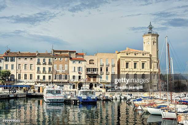 la ciotat port, france, the mediterranean sea - la ciotat stock pictures, royalty-free photos & images