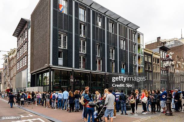 anne frank house - anne frank house stock-fotos und bilder