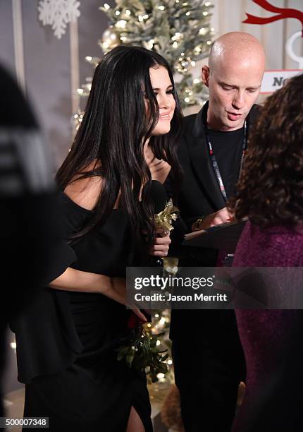 Singer/actress Selena Gomez attends 102.7 KIIS FMs Jingle Ball 2015 Presented by Capital One at STAPLES CENTER on December 4, 2015 in Los Angeles,...