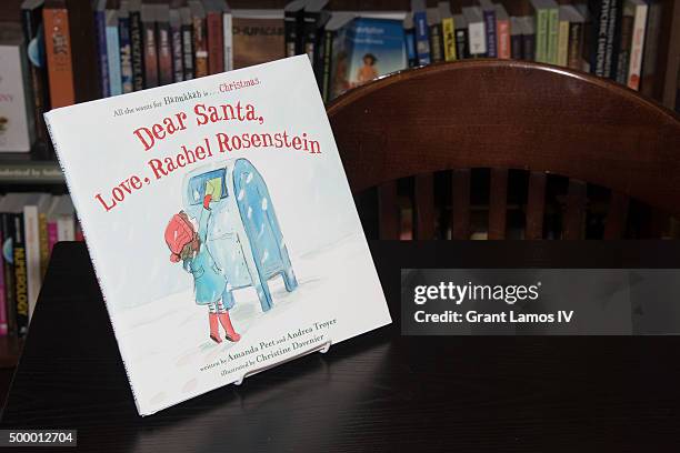 View of general atmosphere at the promotion for 'Dear Santa, Love, Rachel Rosenstein' at Barnes & Noble 82nd Street on December 4, 2015 in New York...