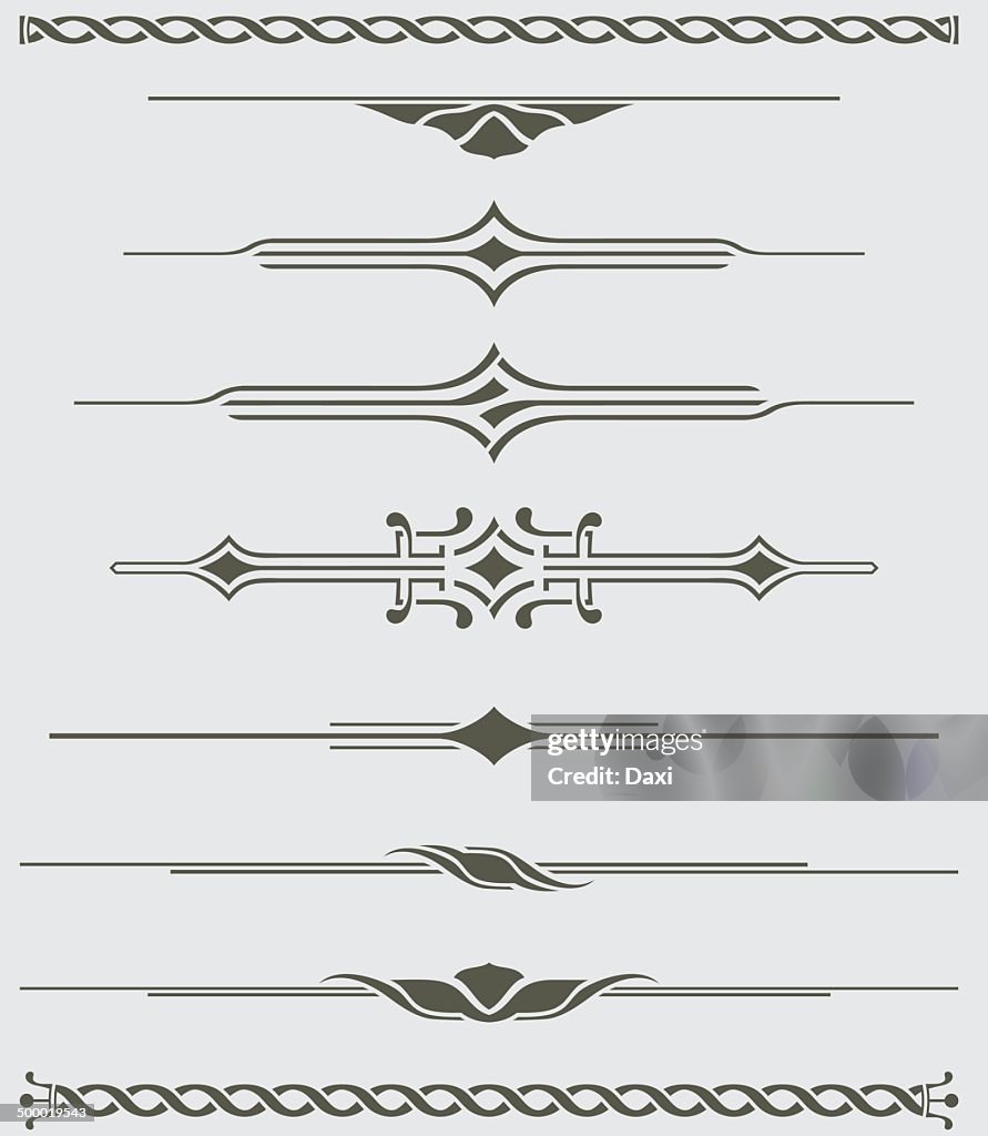 Dividers - Decorative Illustration