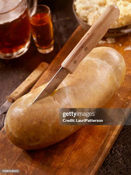 traditional haggis and neeps with whiskey and a beer - roast dinner pub stock pictures, royalty-free photos & images