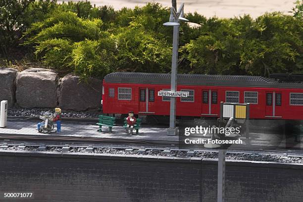 model train - citylight mockup imagens e fotografias de stock