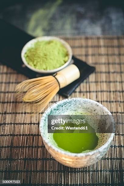 japanese matcha tea - matcha tea stock pictures, royalty-free photos & images