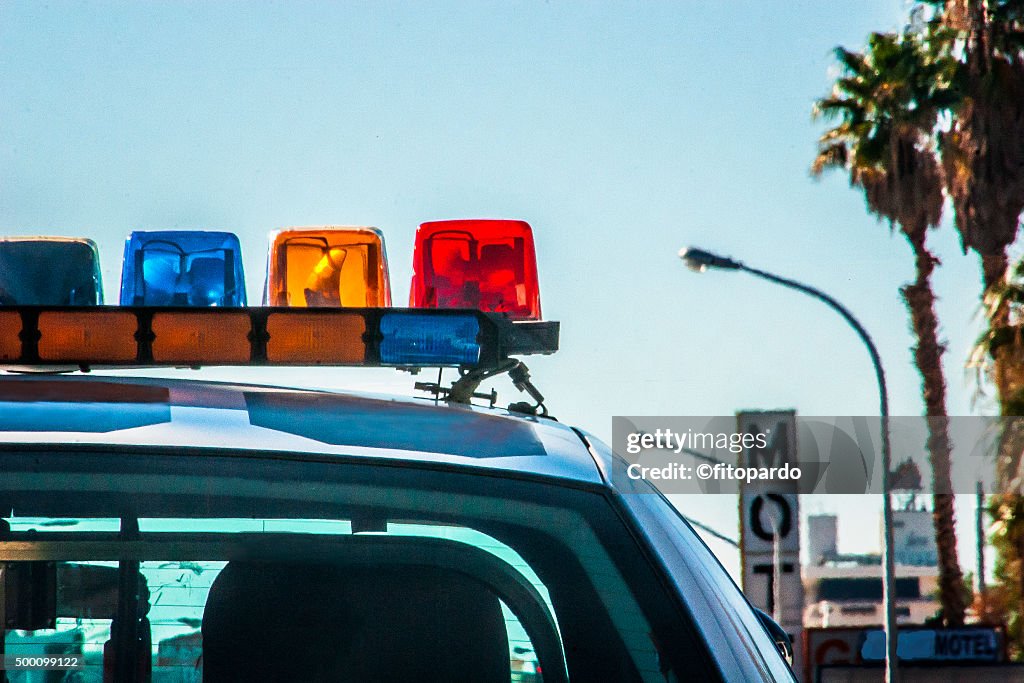 Las Vegas Police car