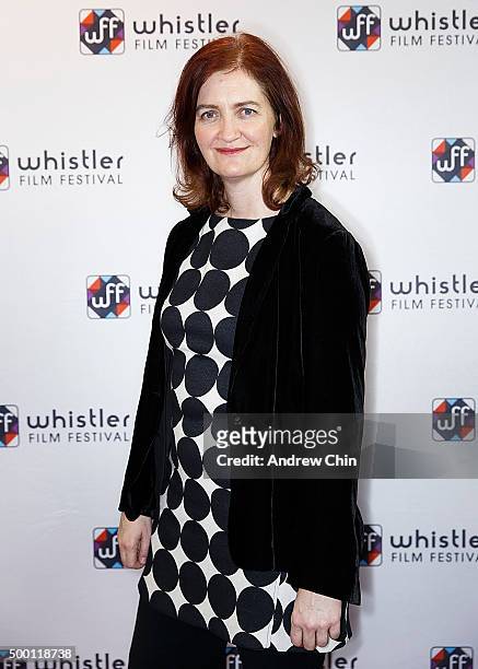 Writer Emma Donoghue attends the 'Variety 10 Screenwriters To Watch' during the 15th Annual Whistler Film Festival at Millennium Place on December 5,...