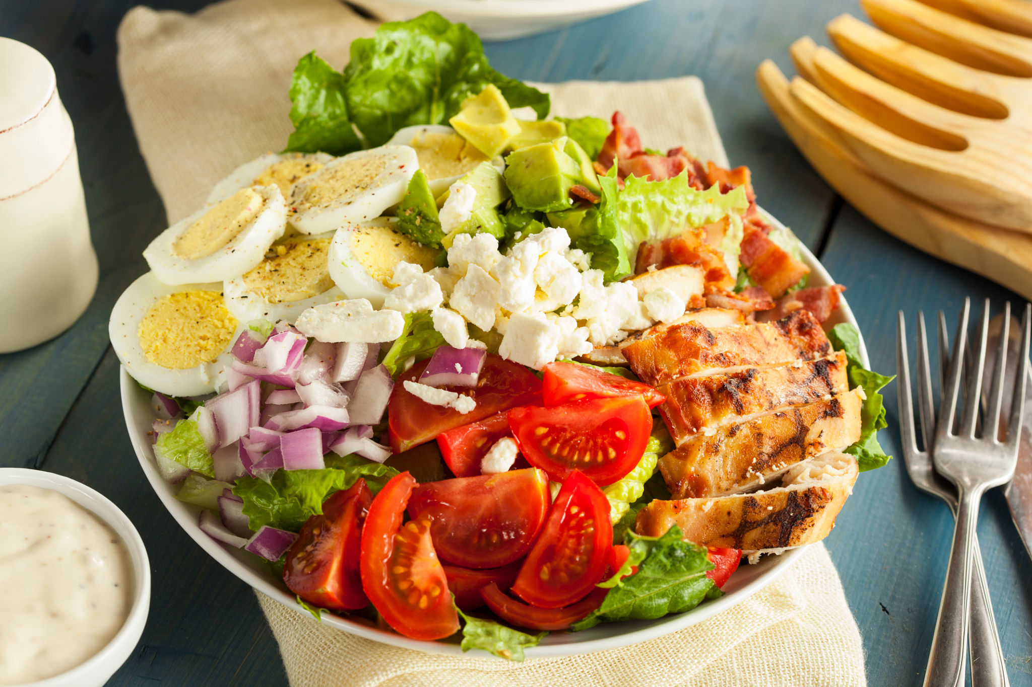 Healthy Hearty Cobb Salad Healthy Hearty Cobb Salad