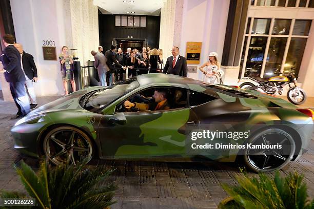 Lapo Elkann attends the Italia Independent X Ducati Celebration of The Launch Of The Scrambler Ducati at The Setai Miami Beach on December 5, 2015 in...