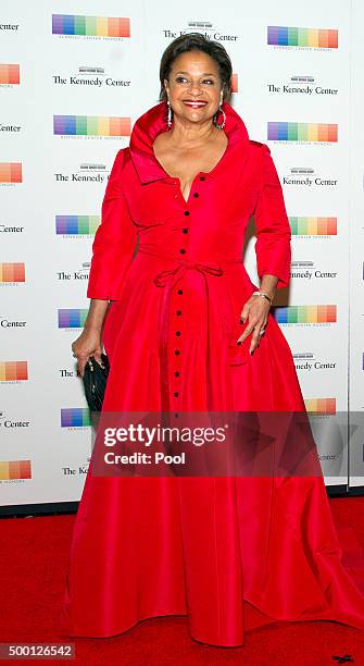 Debbie Allen arrives for the formal Artist's Dinner honoring the recipients of the 38th Annual Kennedy Center Honors hosted by United States...