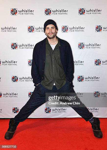 Actor Rossif Sutherland attends the Borsos Competition/Western Canadian premiere of 'River' during the 15th Annual Film Festival at Whistler...