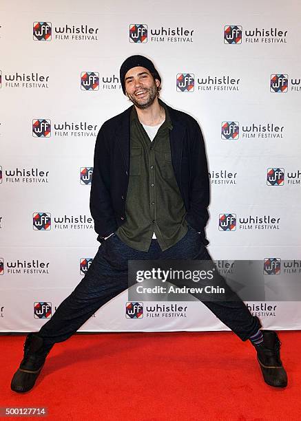 Actor Rossif Sutherland attends the Borsos Competition/Western Canadian premiere of 'River' during the 15th Annual Film Festival at Whistler...