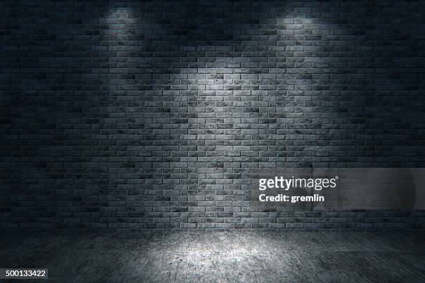 street scene, brick wall background, dark - brick wall stock pictures, royalty-free photos & images