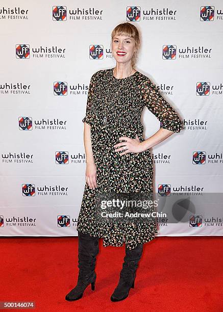 Actress Lauren Lee Smith attends the 15th Annual Film Festival at Whistler Conference Centre on December 5, 2015 in Whistler, Canada.