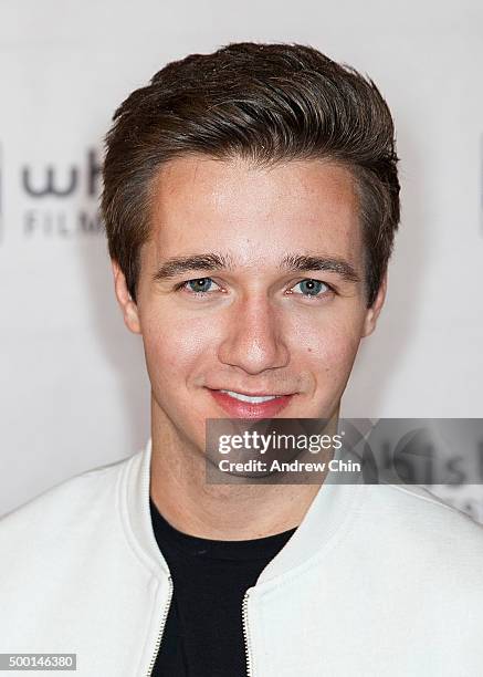 Actor Rustin Gresiuk attends the 15th Annual Film Festival at Whistler Conference Centre on December 5, 2015 in Whistler, Canada.