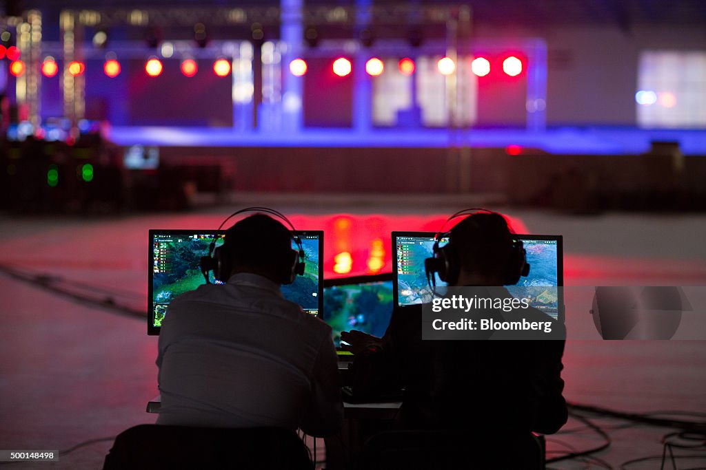 Gamers At DreamHack Digital Festival