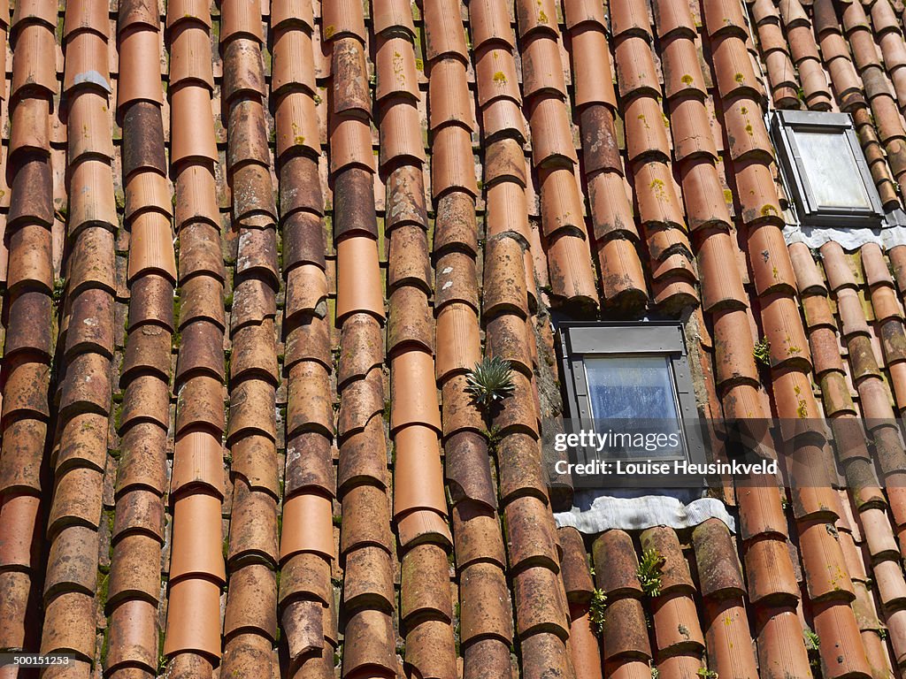 Spanish tile roof