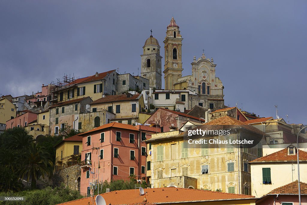 Historic town Cervo, Liguria, Italy