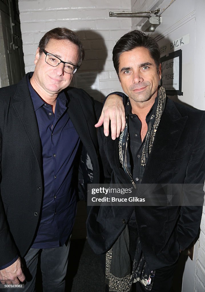 Celebrities Visit Broadway - December 6, 2015
