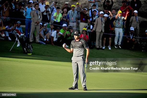 Sergio Garcia of Spain in action during round four of the Ho Tram Open at The Bluffs Ho Tram Strip on December 6, 2015 in Ho Chi Minh City, Vietnam.