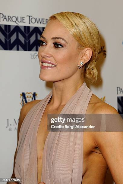 Peta Murgatroyd attends SWAY Alfalit Gala at Gary Nader Art centre on December 5, 2015 in Miami, Florida.