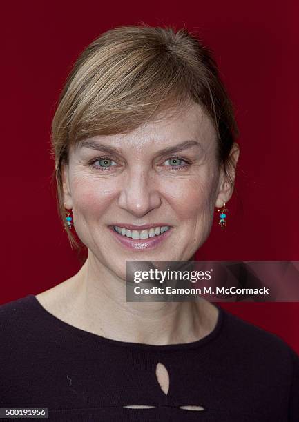 Fiona Bruce attends a performance of Matthew Bourne's "Sleeping Beauty" at Sadler's Wells Theatre on December 6, 2015 in London, England.