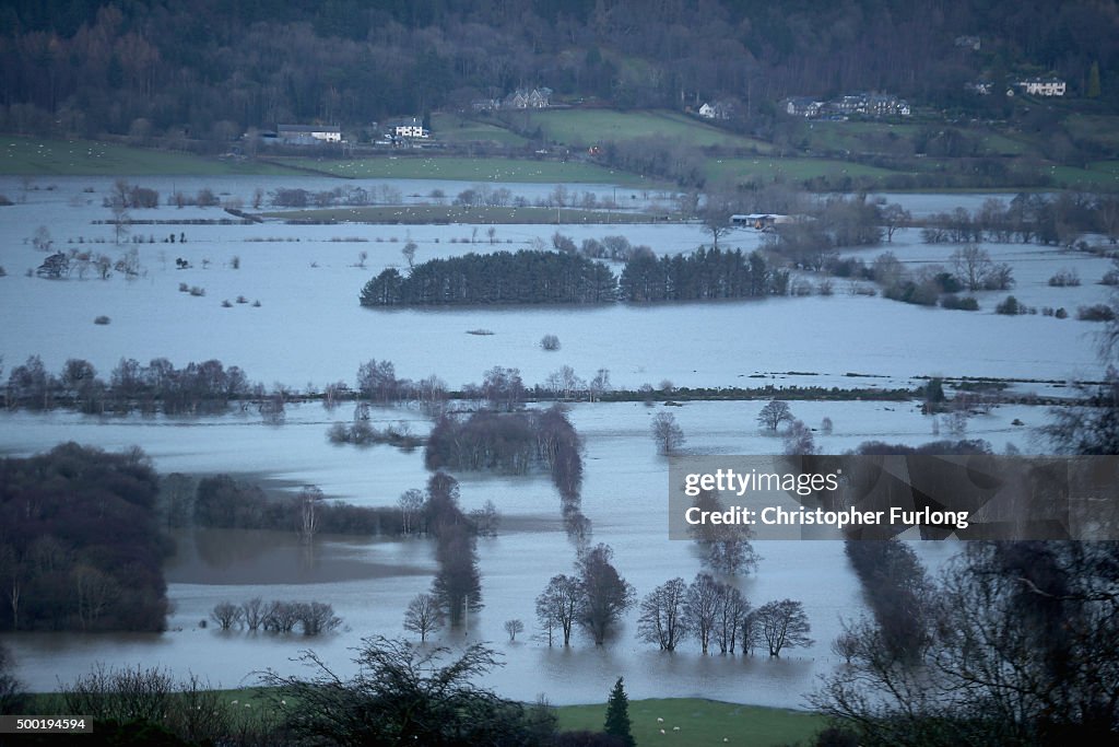 Major Incident Declared As Storm Desmond Wreaks Havoc In Cumbria