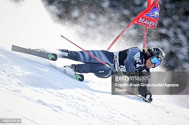Marcus Sandell of Finland competes during the Audi FIS Alpine Ski World Cup Men's Giant Slalom on December 06, 2015 in Beaver Creek, Colorado.