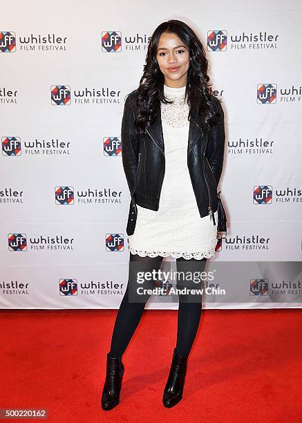 Actress Taylor Russell attends the 15th Annual Film Festival at Whistler Conference Centre on December 5, 2015 in Whistler, Canada.