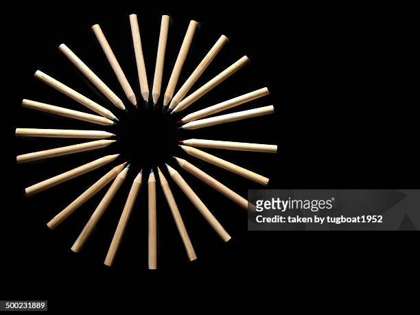 "jan11blankslate" raw timber  pencils - slate pencil stockfoto's en -beelden